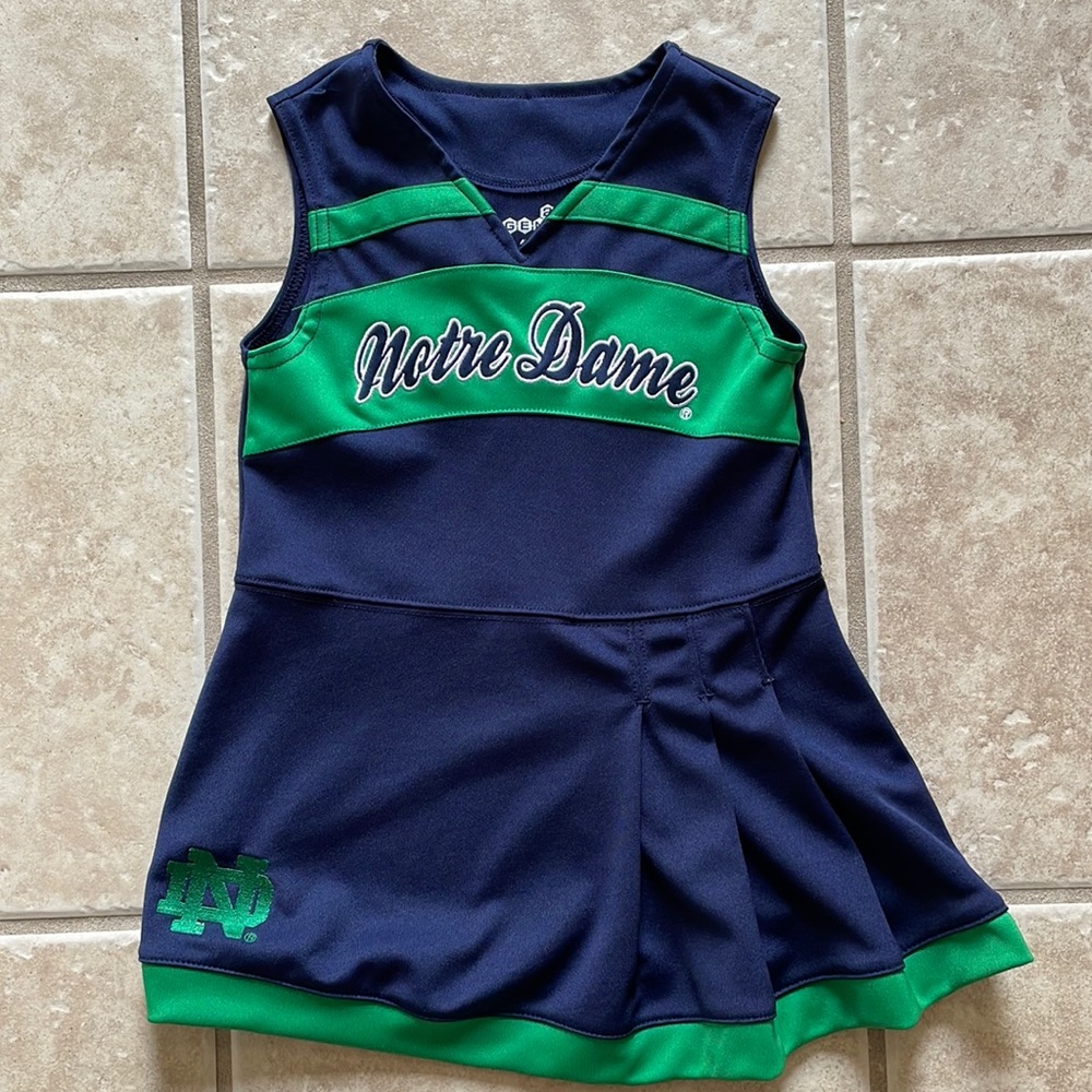 Notre Dame Cheer outfit